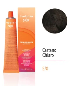 Inebrya Color – 5/0 Castano Chiaro – 100 ml