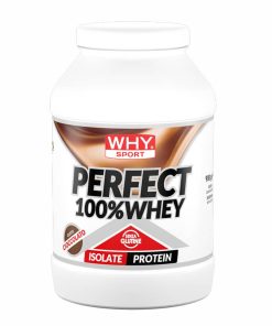 WHY SPORT PERFECT 100% WHEY Proteine Isolate 900g gusto CIOCCOLATO AL LATTE + OMAGGIO