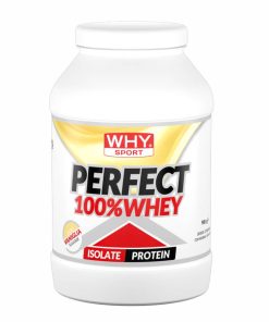 WHY SPORT PERFECT 100% WHEY Proteine Isolate 1,8kg gusto VANIGLIA + OMAGGIO